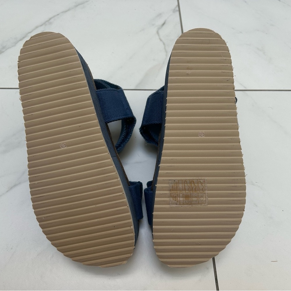 Free People X Intentionally Blank Rule Breaker Remix Flatforms Sandals - EU39 - Picture 5 of 6